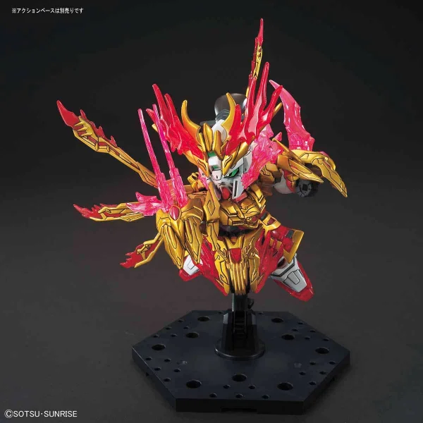 SD Sangoku Soketsuden Yan Huang Zhang Fei Burning Gundam — image 4 of 5