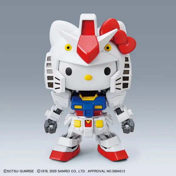 Hello Kitty RX-78-2 Gundam (SD Ex-Standard) — image 2 of 12