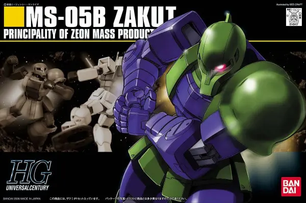 HGUC 1:144 Zaku I &mdash; image 3 of 3