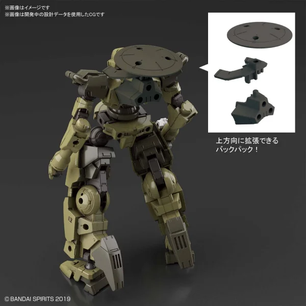 30MM 1:144 bEXM-14T Cielnova (Green) — image 6 of 7