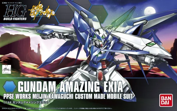 HGBF 1:144 Gundam Amazing Exia — image 1 of 5