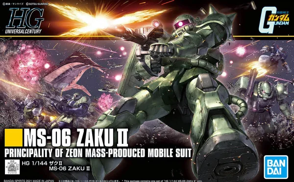 HG 1:144 MS-06 Zaku II