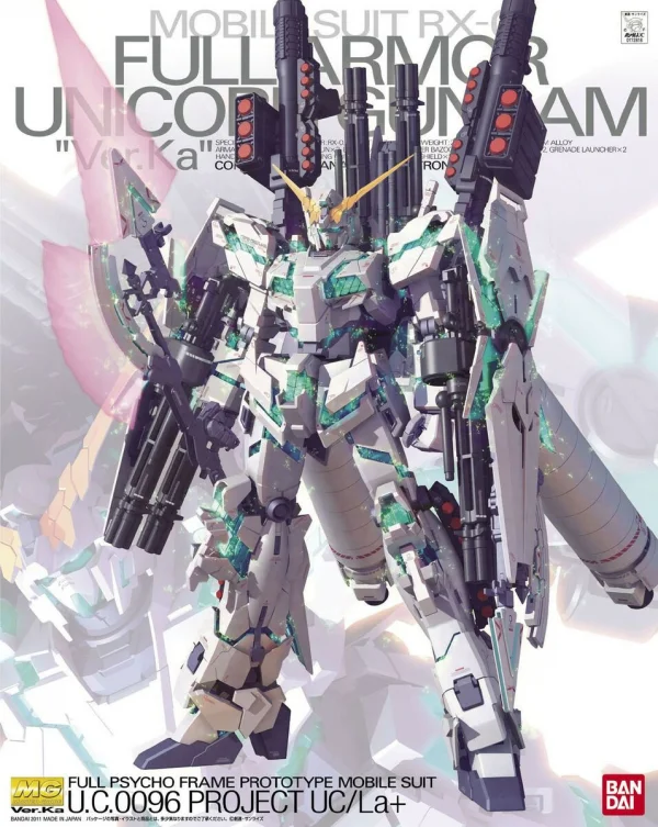 MG 1:100 Full Armour Unicorn Gundam Version Ka