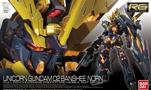 RG 1:144 Unicorn Gundam 02 Banshee Norn — image 2 of 2
