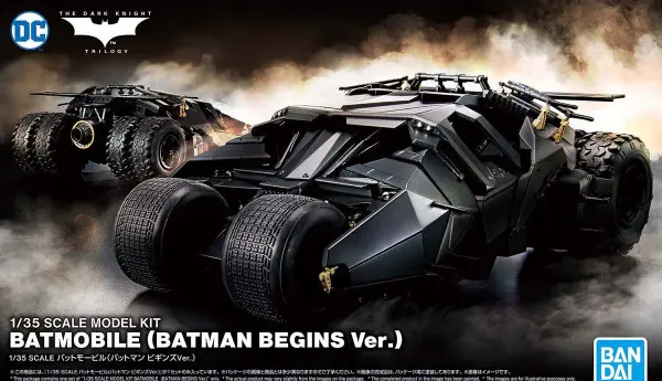 1/35 Scale Model Kit Batmobile (Batman Begins Version) — image 3 of 3