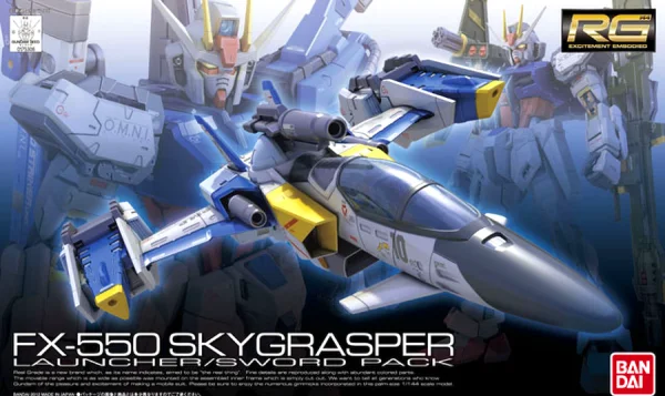 RG 1:144 FX550 Sky Grasper Launcher / Sword Pack — image 1 of 3