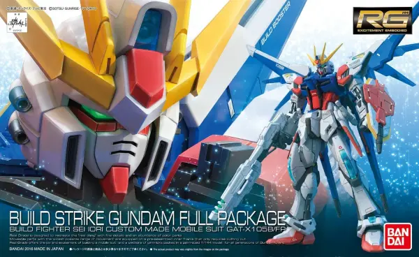 RG 1:144 Build Strike Gundam Full Package — image 1 of 8