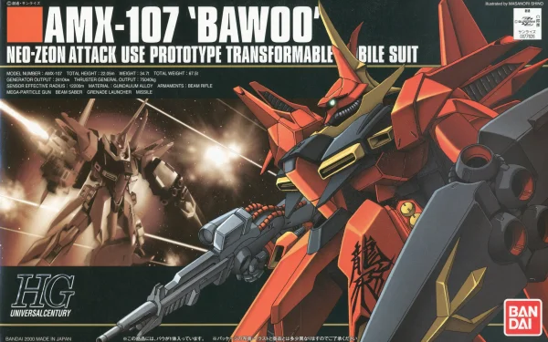 HGUC 1:144 AMX-107 Bawoo