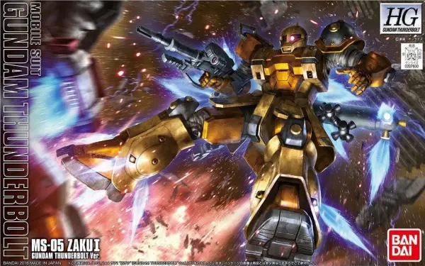 HG 1:144 Zaku I (Gundam Thunderbolt Version) &mdash; image 4 of 4