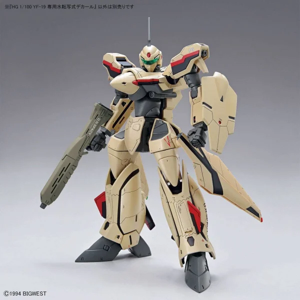 HG 1:100 YF-19 Water Decals — image 2 of 6