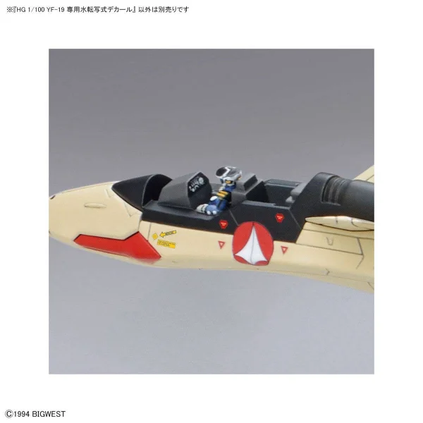HG 1:100 YF-19 Water Decals — image 5 of 6