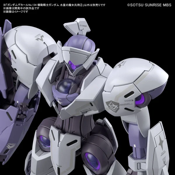 Gundam Decal 134 Mobile Suit Gundam the Witch from Mercury Multiuse 2 &mdash; image 2 of 2
