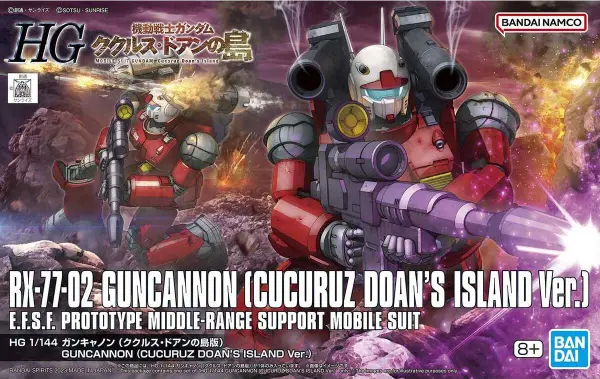 HG 1:144 Guncannon (Cucuruz Doan’s Island Version) — image 6 of 6