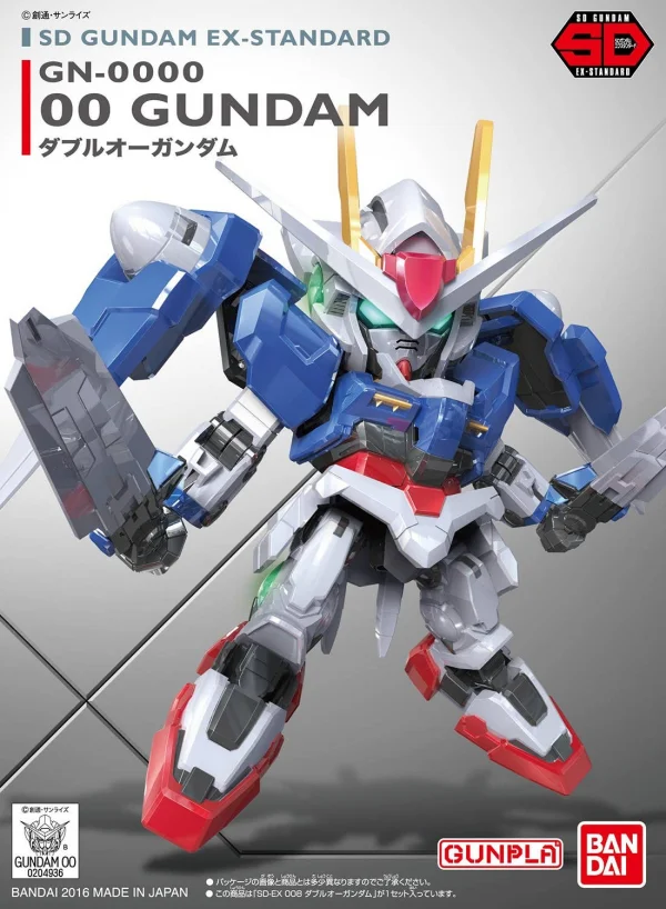 SD Gundam Ex-Standard 00 Gundam — image 1 of 3