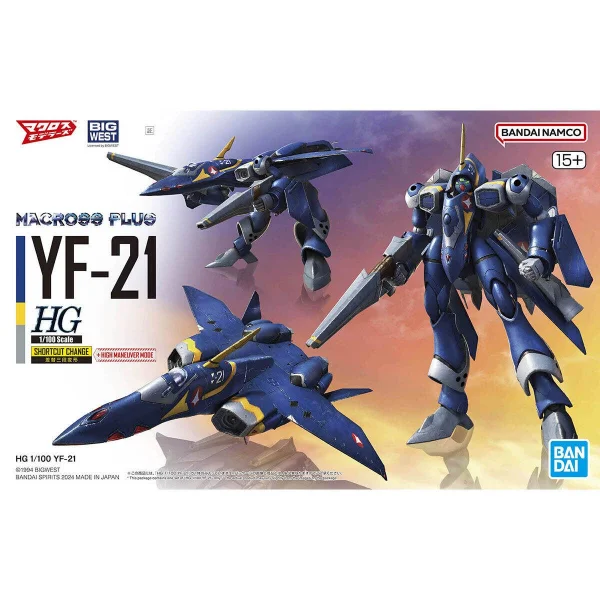 HG 1:100 YF-21 — image 1 of 12