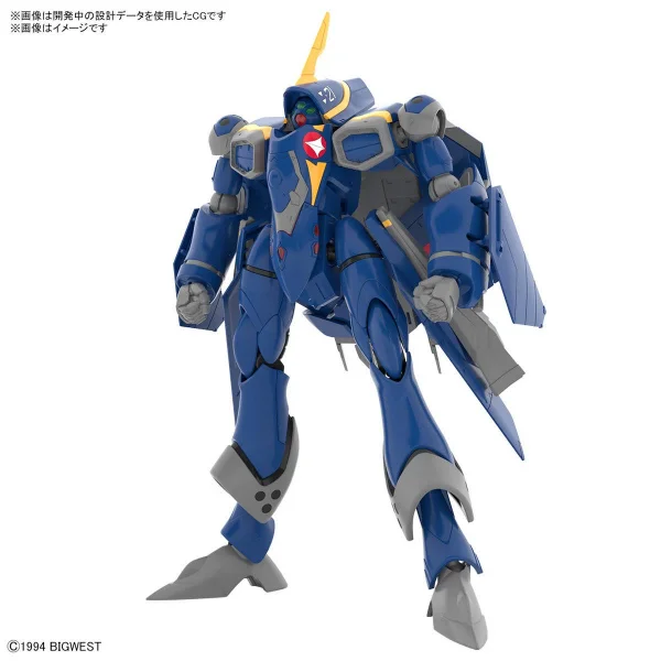 HG 1:100 YF-21 — image 11 of 12