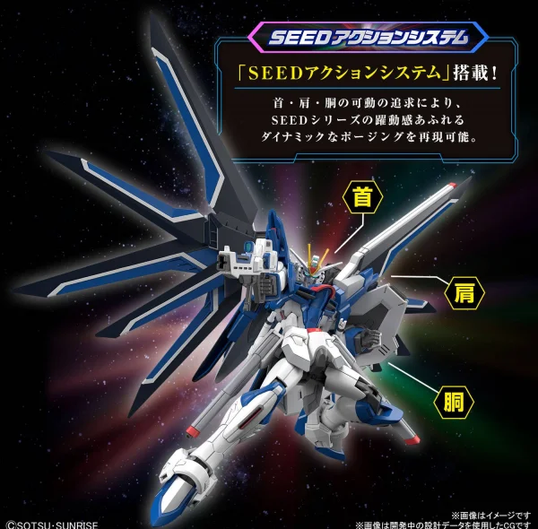 HG 1:144 Rising Freedom Gundam — image 9 of 18