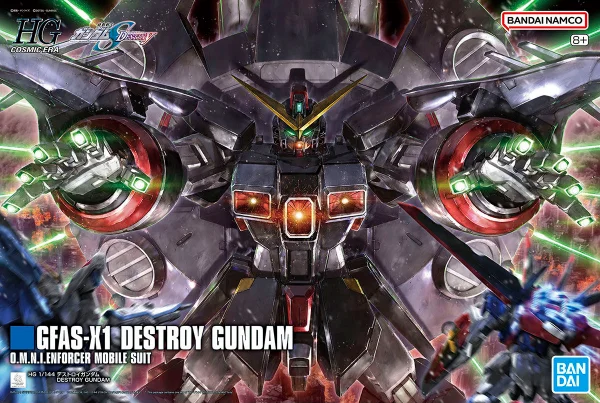 HG 1:144 GFAS-X1 Destroy Gundam — image 1 of 13
