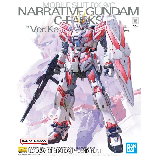 MG 1:100 Narrative Gundam C-Packs Version Ka