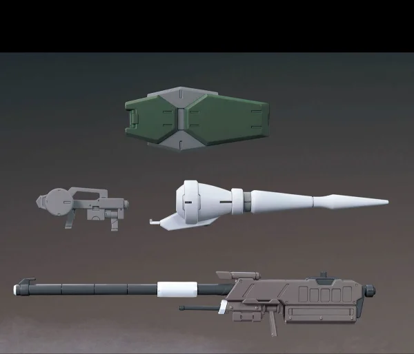 Option Parts Set Gunpla 11 (Smoothbore Gun for Barbatos) — image 2 of 7