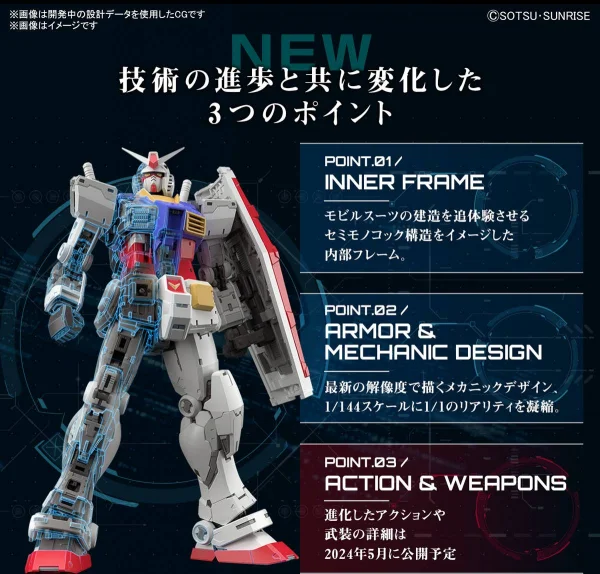RG 1:144 RX-78-2 Gundam Version 2.0 — image 6 of 19