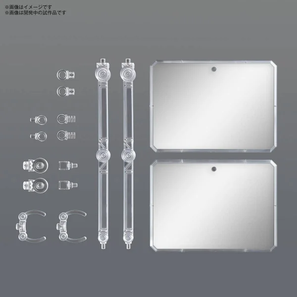 Action Base 7 Clear with Mirror Stickers (Set of 2) &mdash; image 3 of 7