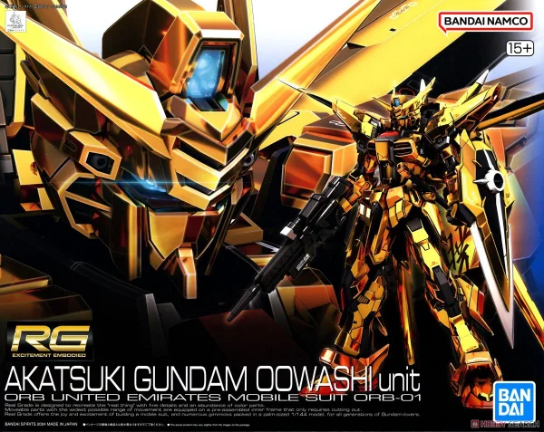 RG 1:144 Akatsuki Gundam Oowashi Unit