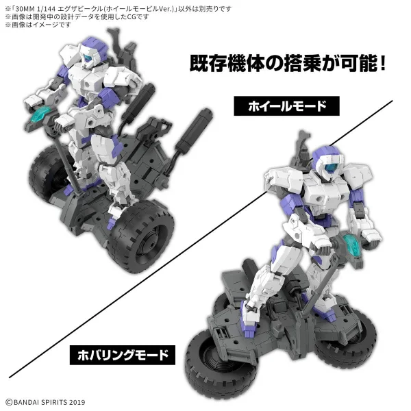 30MM 1:144 Extended Armament Vehicle (Wheel Mobile Version) — image 3 of 10