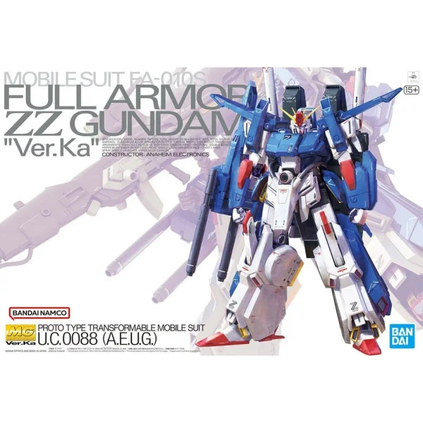 MG 1:100 Full Armour ZZ Gundam Version Ka — image 13 of 14