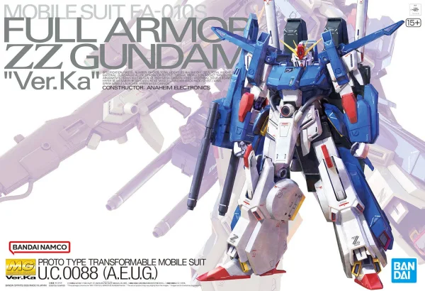 MG 1:100 Full Armour ZZ Gundam Version Ka — image 1 of 14
