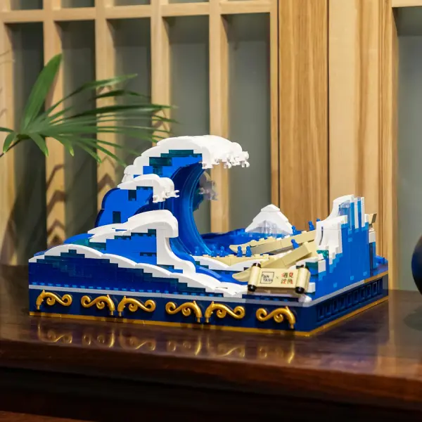Kanagawa Surfing Ocean Wave - 1497 pcs &mdash; image 3 of 7