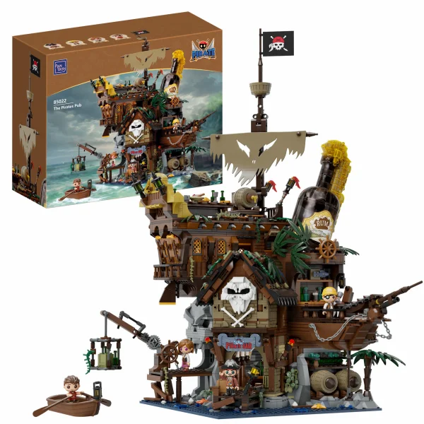 The Pirates Pub Ship Building - 2814 pcs