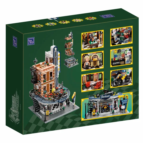 Motorcycle Restaurant Building - 2989 pcs