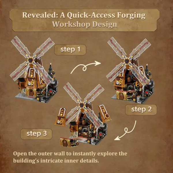 Windmill Workshop - 2450 pcs — image 4 of 14