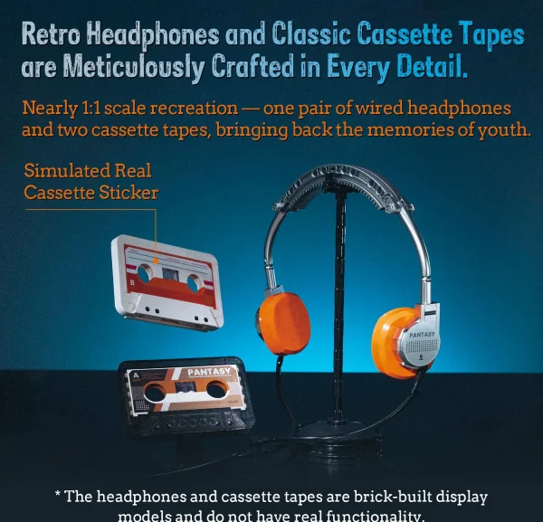 Retro Tape Cassette Player - 569 pcs