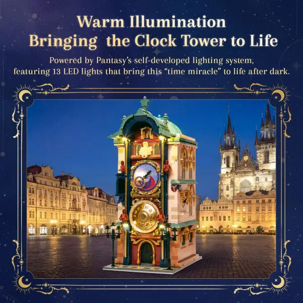 Prague Astronomical Clock - 2441 pcs — image 4 of 14