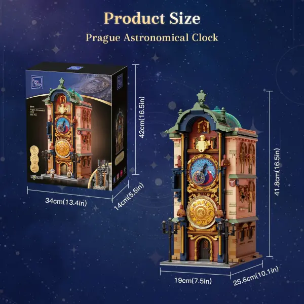 Prague Astronomical Clock - 2441 pcs — image 7 of 14