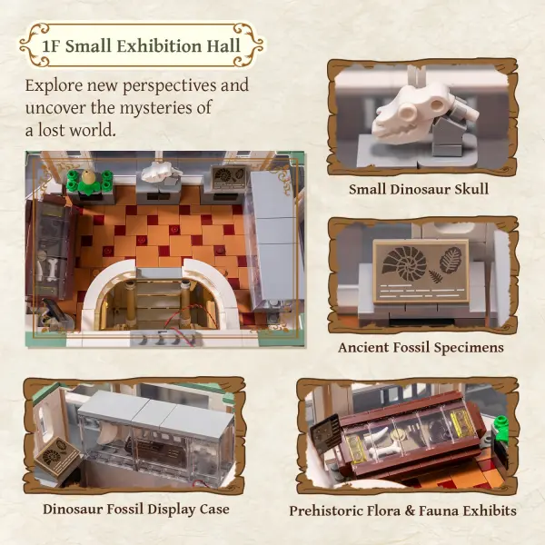 Dinosaur Museum - 3064 pcs &mdash; image 11 of 13