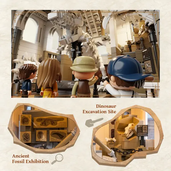 Dinosaur Museum - 3064 pcs &mdash; image 10 of 13