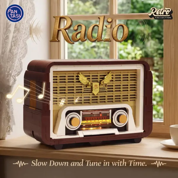 Retro Radio - 811 pcs &mdash; image 2 of 9