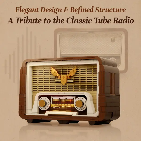 Retro Radio - 811 pcs &mdash; image 3 of 9