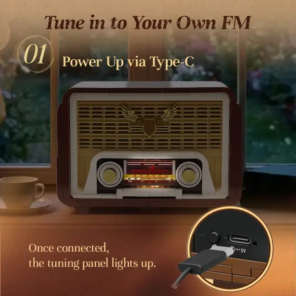 Retro Radio - 811 pcs &mdash; image 4 of 9
