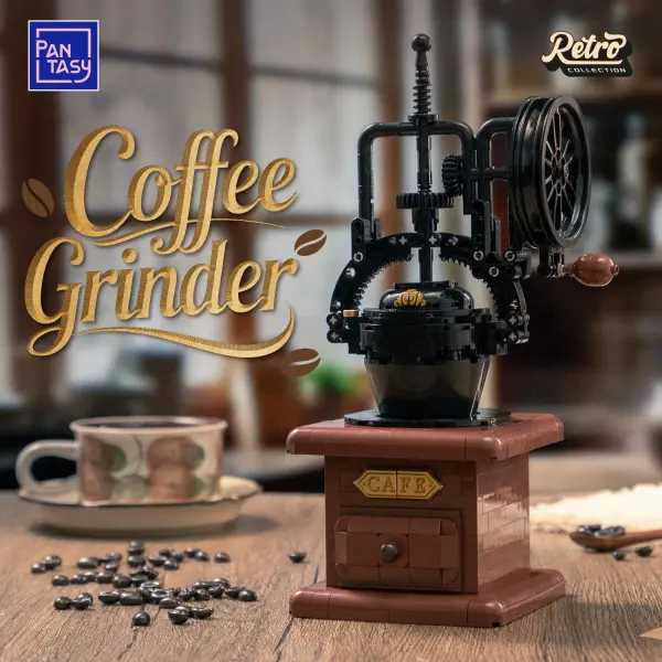 Retro Coffee Grinder - 446 pcs — image 2 of 9