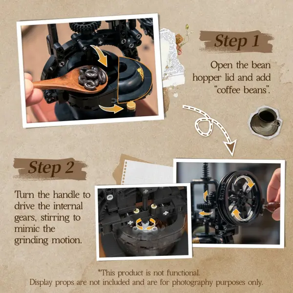 Retro Coffee Grinder - 446 pcs — image 5 of 9