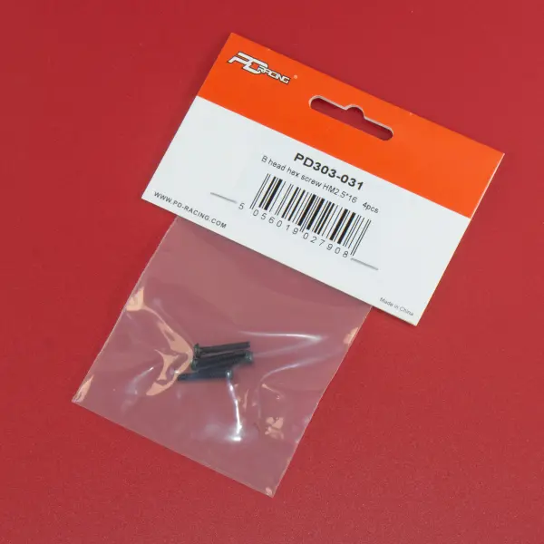 B head hex screw HM2.5*16 4pcs
— image 3 of 3