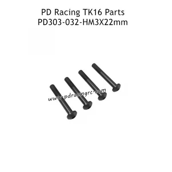 B head hex screw HM3*22 4pcs — image 1 of 2