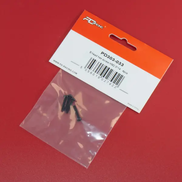 B head hex screw HM2.5*14 4pcs — image 3 of 3