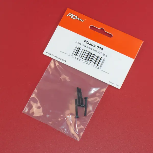 B head hex screw HM2.5*20 4pcs — image 3 of 3
