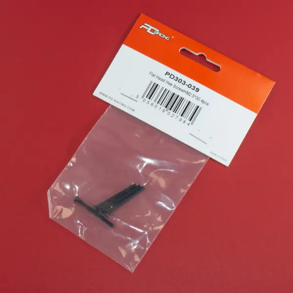 Flat Head Hex ScrewHM2.5*30 4pcs — image 3 of 3