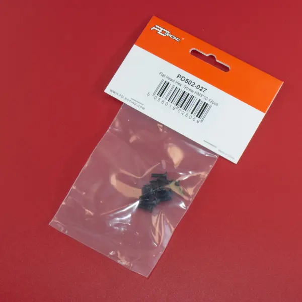 Flat Head Hex ScrewHM3*10 12PCS — image 3 of 3